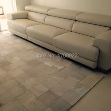 4ft x 5ft/5ft x 8ft/6ft x 10ft высокое качество ковры и ковры натуральная кожа воловья кожа лоскутное ковер белый ковер