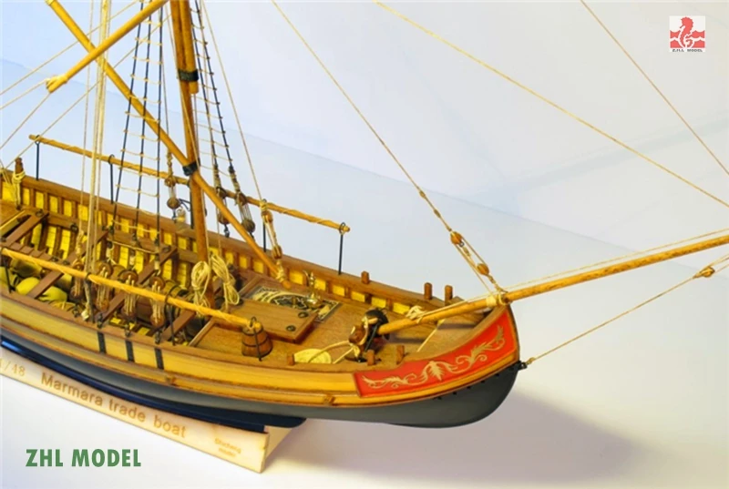 ZHL Marmara торговая лодка модель корабль дерево
