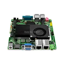 QOTOM Celeron 1037u mini itx motherboard Q1037US with 2 LAN port, support DDR3 RAM and mSATA SSD, SATA HDD