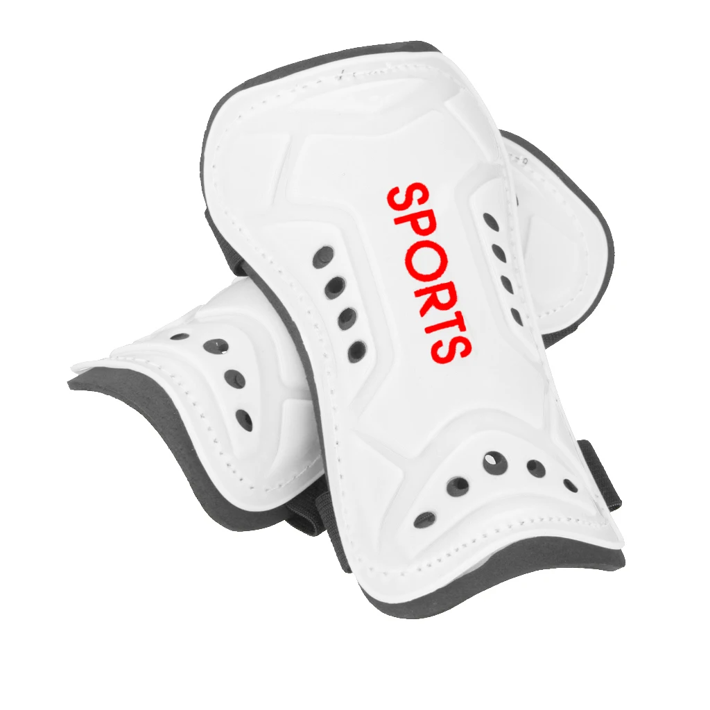 New 1 Pair Super Light and Soft Football Shin Pads Soccer Guards Sports Leg Protector Gear Football Shin Guard 
