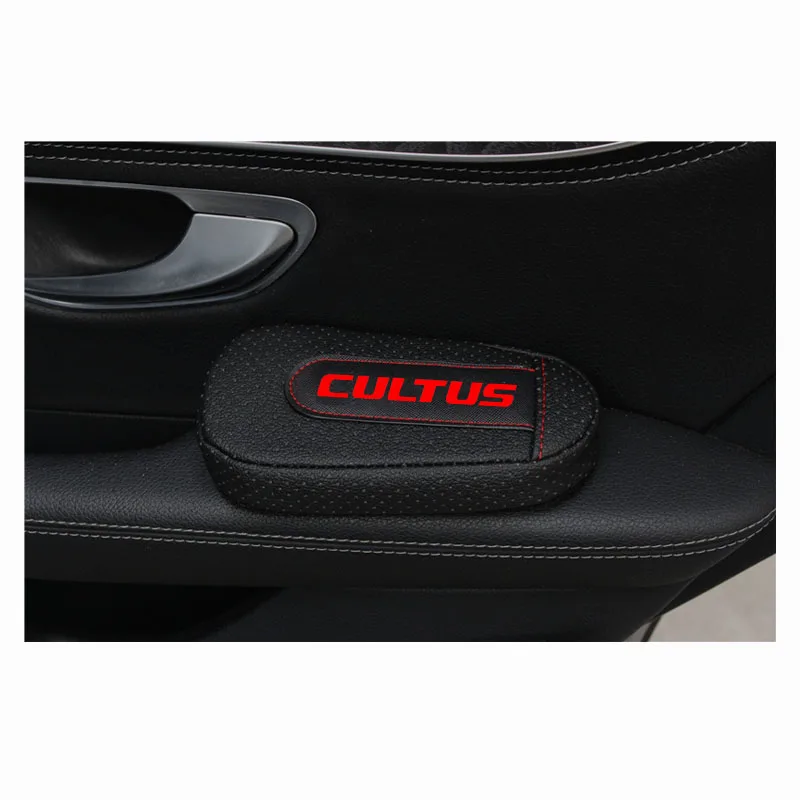 Мягкая Кожаная подушка для ног, наколенник, подлокотник, внутренние автомобильные аксессуары для Suzuki Cultus