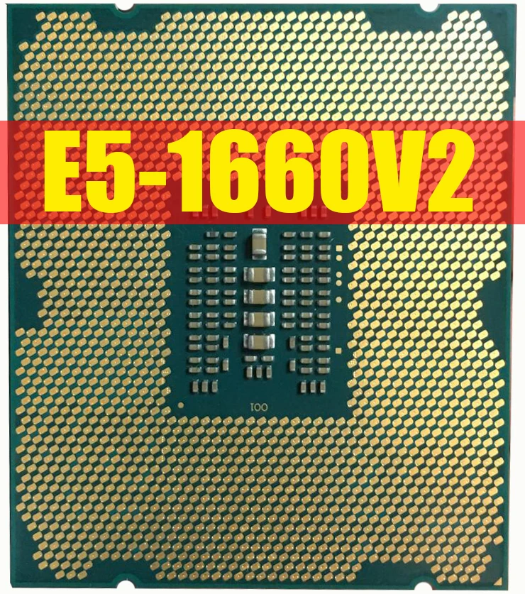 Процессор Intel Xeon E5 1660 V2 E5-1660 V2 cpu LGA2011 серверный процессор исправно работающий настольный процессор E5-1660V2 ЦП E5