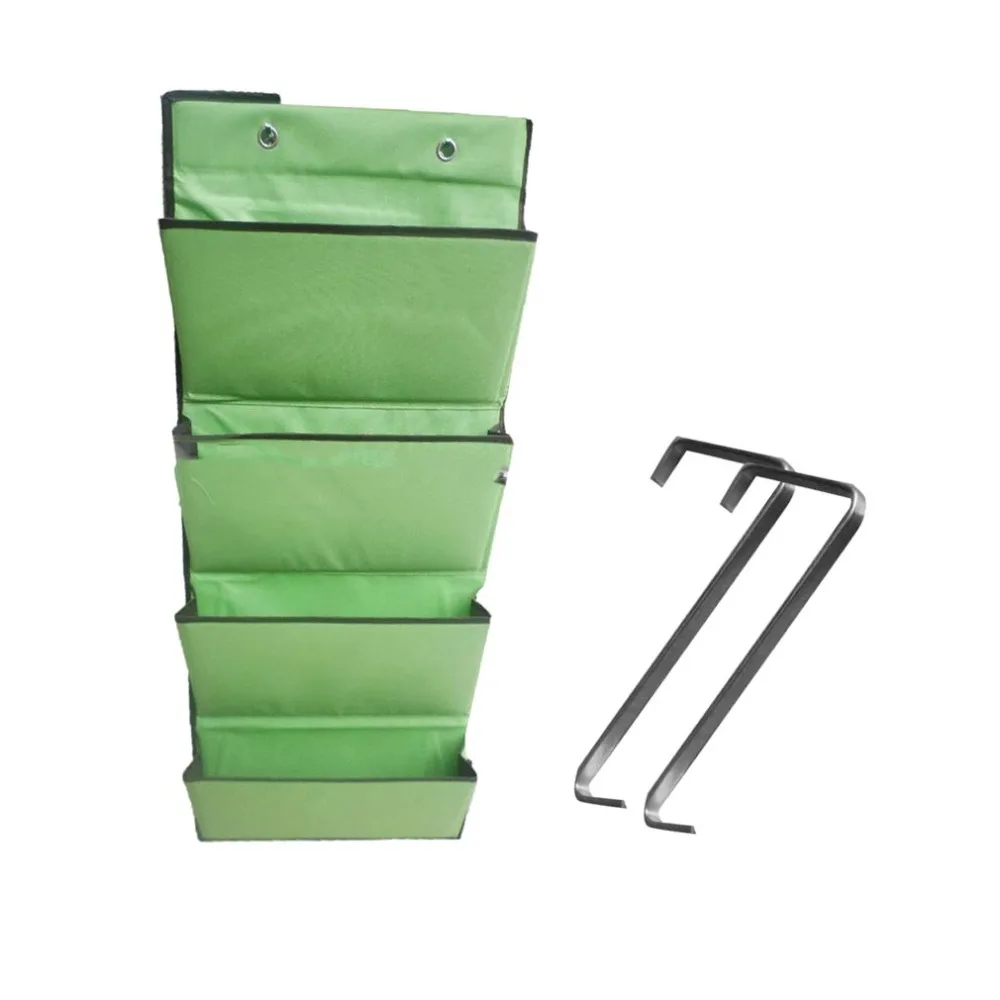 متعددة الوظائف أكسفورد خزانة تخزين الملابس أشتات المنزل المنظم الحقيبة مع رف جدار باب الحمام شنقا منظم