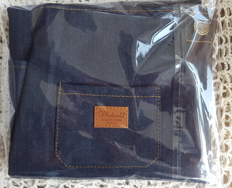 2016 New Aprons Denim Simple Blue Uniform Unisex Adult Jeans Aprons for Woman Men's Male Lady's Kitchen Cooking Pinafores