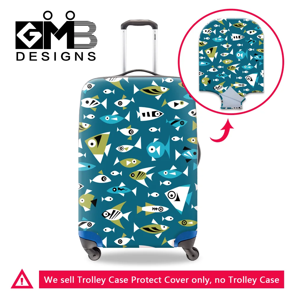 Travel Luggage Cover Romantic Eiffel Tower Suitcase Protector Baggage Case Dustproof Stretchy Fits 26-28 Inch