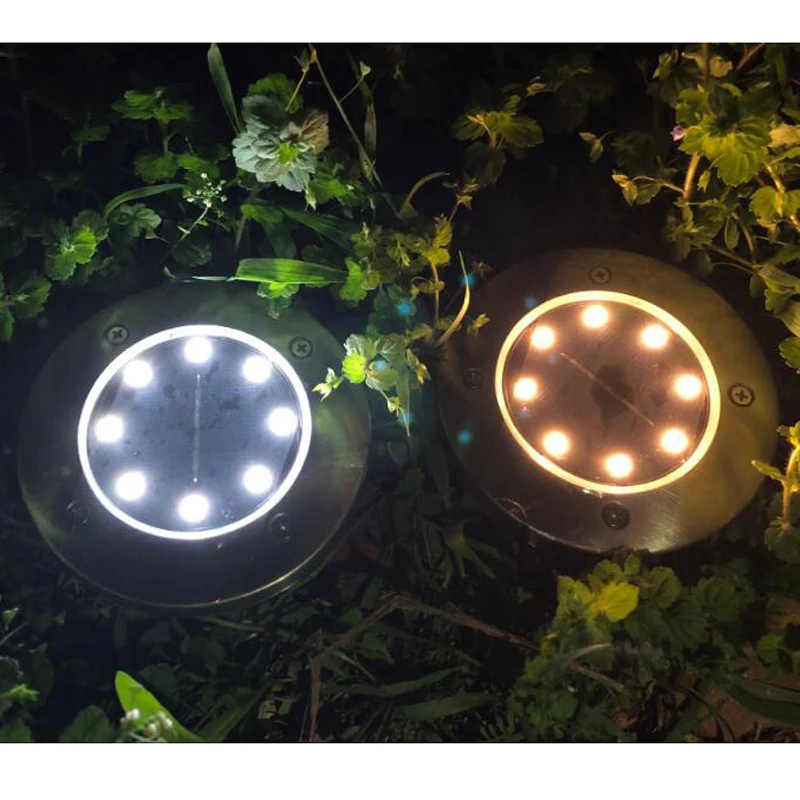 8LED 12LED 6LED свет открытый водостойкий авто солнечной энергии подсветка для сада