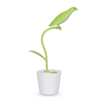 

Novelty lamp Free Bird LED Table Light Flexible Pole Child Lampen High Bright Book lighting Smart Touch Switch Desk luminaria