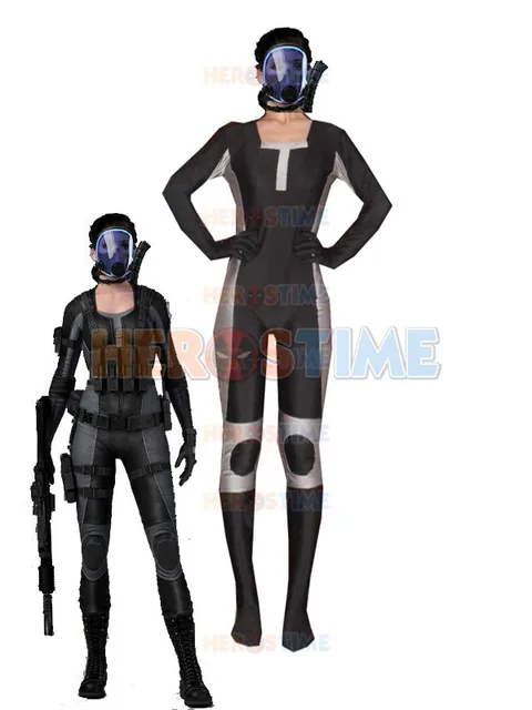 Cool Resident Evil Lupo Superhero Costume Spandex Zentai Suit Cool Resident Evil Lupo Superhero Costume Spandex Zentai Suit Costumes Online
