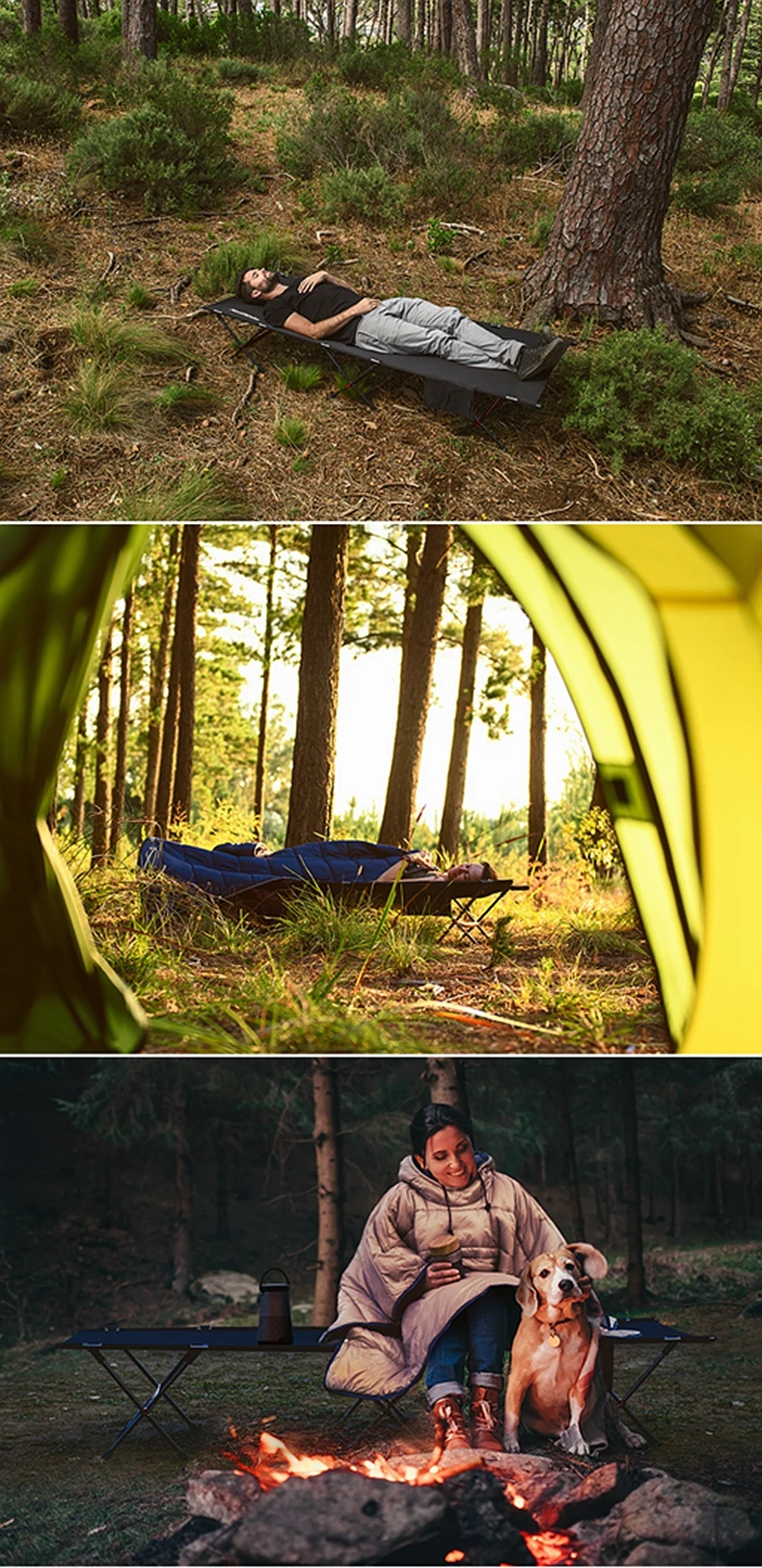 Naturehike кемпинговая кровать кемпинговая кроватка Сверхлегкая Складная Походная палка из алюминиевого сплава вес подшипника 200 кг