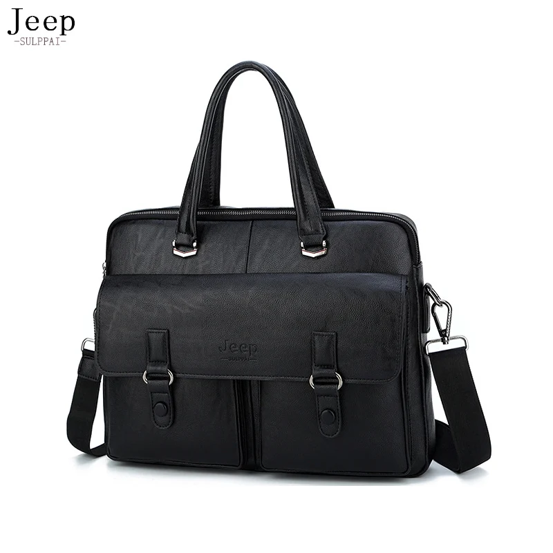 

new handbag shoulder Messenger bag men's briefcase office bag 14 inch computer bag high quality business brand men's bag PI803