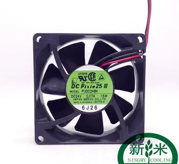 

8025 24V 1.5W PUDC24B4 80*80*25MM 2 line frequency converter cooling fan