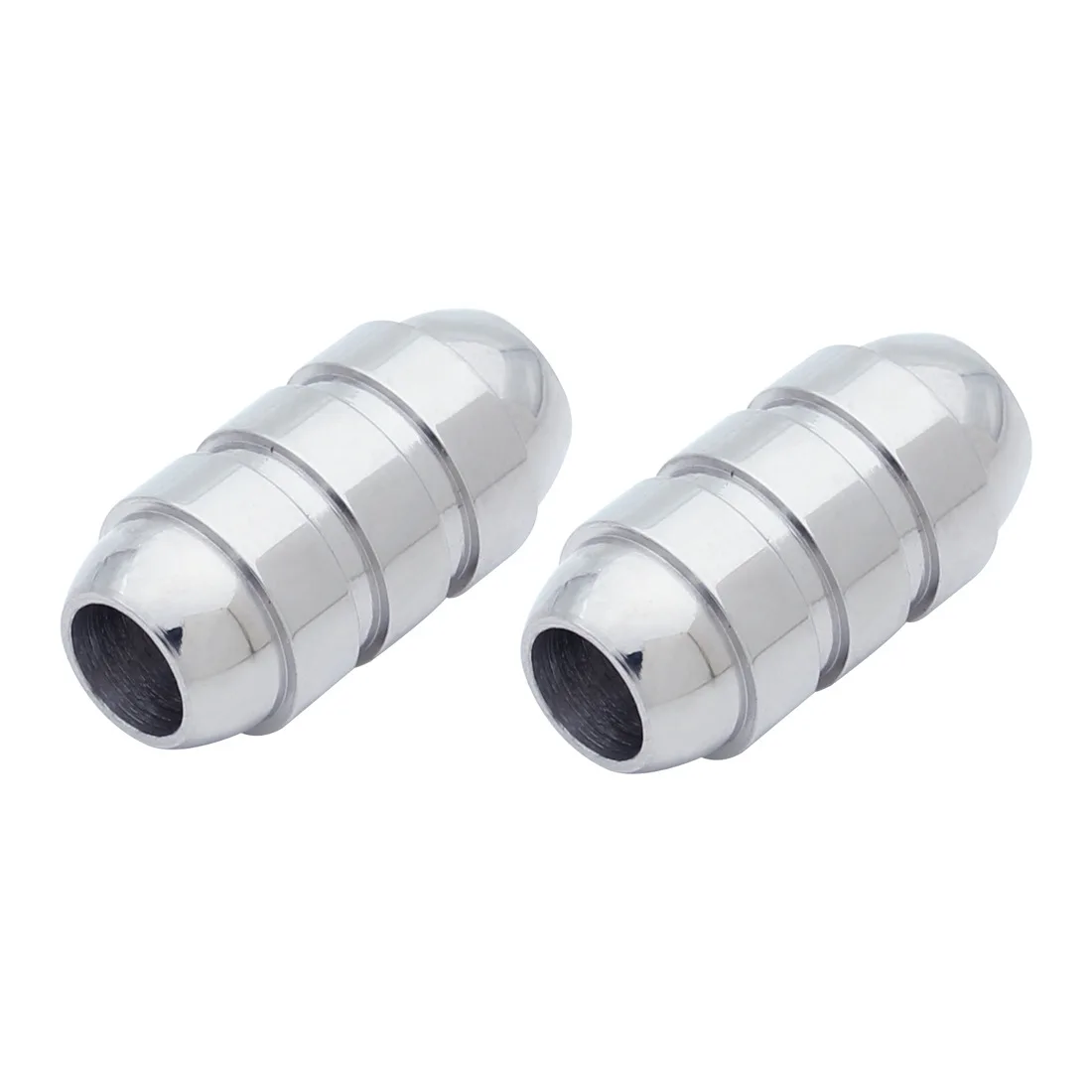 

1pcs Stainless Steel Magnetic Clasp Drum original color Hole 5mm For Making Necklaces Bracelets jewelry DIY Jewelry Findings