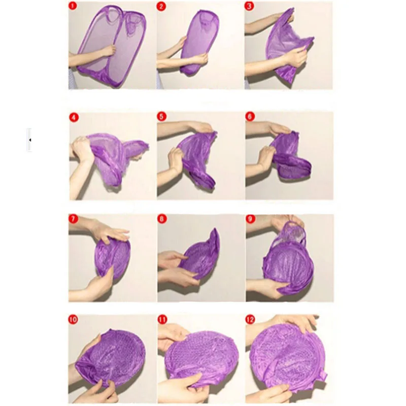 جديد البوب طوي الملابس الغسيل شبكة سلة التخزين الصلبة غسل تخزين أكياس متعددة الوظائف تشوه سلة التخزين جديد البوب طوي الملابس الغسيل شبكة سلة التخزين الصلبة غسل تخزين أكياس متعددة الوظائف تشوه سلة التخزين