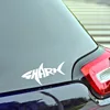YJZT – autocollant de voiture en vinyle de requin, étiquette de mode, noir argent, accessoires 12.5, C11-0405 cm x 6cm ► Photo 3/5