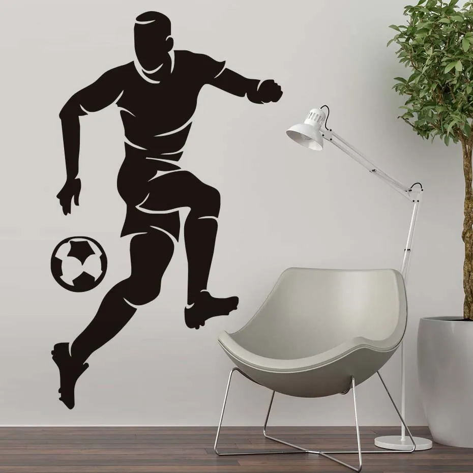 Soccer Ball Football Wall Sticker Decal Kids Room Decor Sports Boy Bedroom NEW!