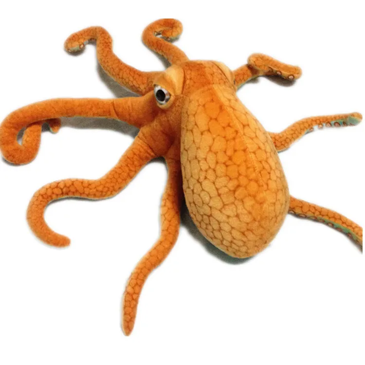 Brinquedo de Pelúcia Brinquedo de Pelúcia para Crianças Simulação Gigante Polvo Macio Recheado Oceano Moluscos Animais Bonecas Presentes Aniversário Engraçado para Crianças 7 recheado oceano moluscos animais polvo bonecas presentes