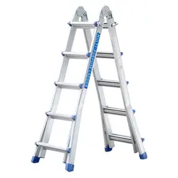 4x5 Нескользящая прочная Замена ступенчатая Лестница ноги многоцелевая алюминиевая лестница для дома и наружного использования