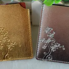 Новая мода 5 шт. Золотой/Серебряный тонкий держатель для кредитных карт мини кошелек из искусственной кожи ID Чехол кошелек хранилище для банковских карт, OEM Добро пожаловать