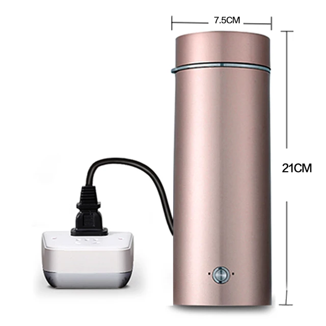 Portable mini Electric Kettle water thermal heating boiler travel