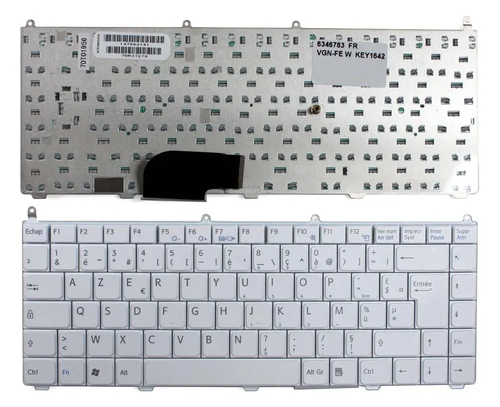 

News keyboard for SONY VGN-FE600 VGN-FE865 VGN-FE15GP VGN-FE32HW VGN-FE48G VGN-EF650 VGN-FE32HAW VGN- FR / french layout