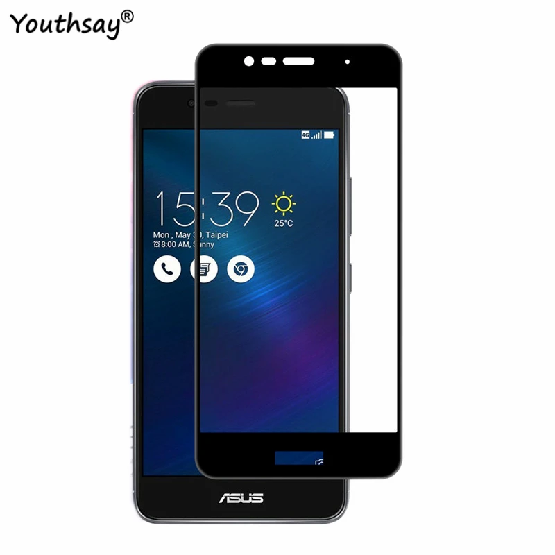 Закаленное стекло для ASUS Zenfone 3 Max ZC520TL защита экрана полное покрытие защитное