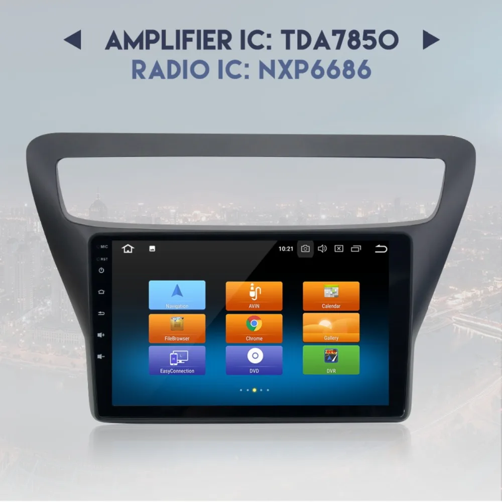Best Android 8.0 Car DVD player GPS Navigation for Chevrolet LOVA RV 2016 2017 2018 Auto stereo radio multimedia player with DSP 4