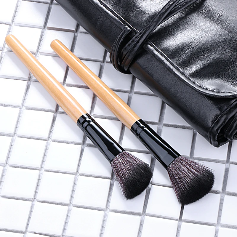 Conjunto de Pincéis de Maquiagem Pincéis de Maquiagem para pó Ferramenta de Beleza Kit com 24 Profissional Base Sombra Artista Alta Qualidade Bbl 18 kit com 24 pincéis de maquiagem para
