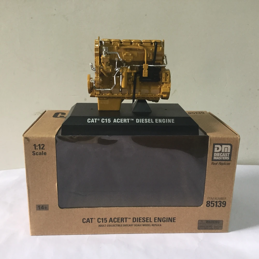 1/12 Scale Caterpillar CAT C15 Acert Diesel Engine by Diecast Master 85139 Model for sale online 