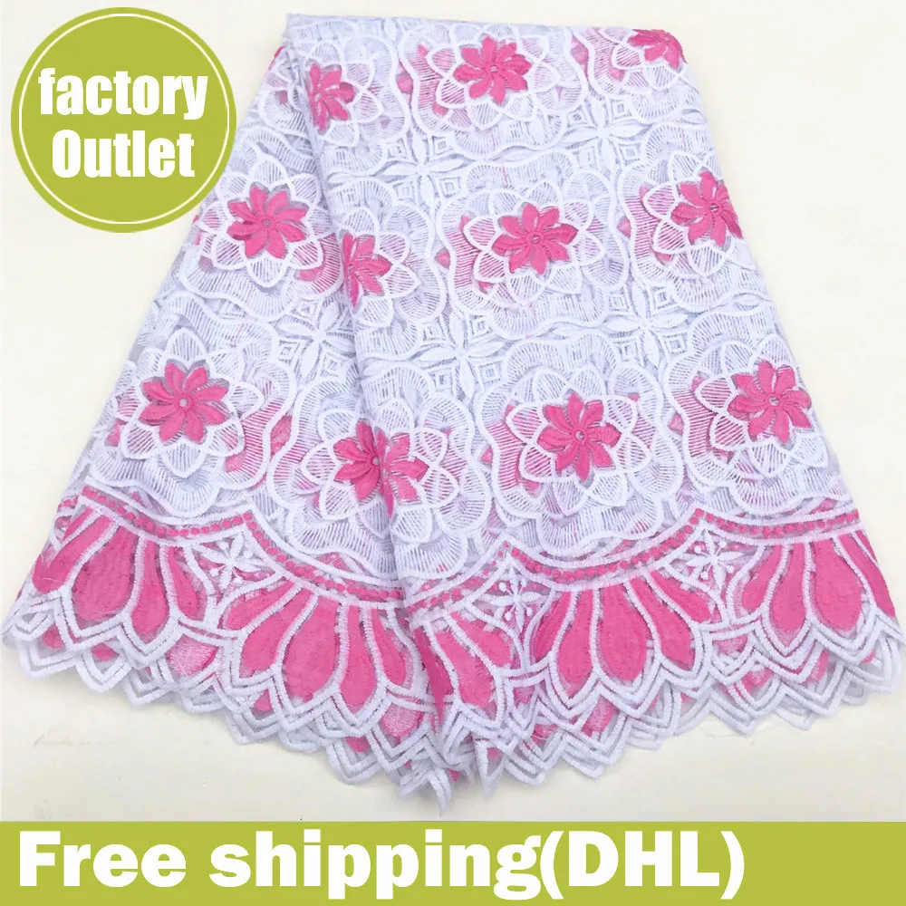 

french lace fabric pink lace fabric african fabric lace material embroidered tulle lace high quality 5yard/lot5800