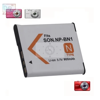 

900mAh NPBN1 NP-BN1 BN1 NP-BN Camera Battery for Sony QX100 TF1 TX7 DSC-W320/330/350/360/370/380/W730/W150 PM001