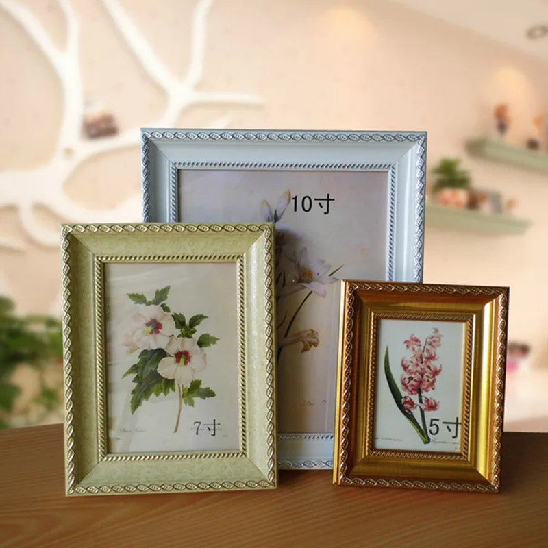 

Yakri Europa Style Resin Picture Frame Resin Desktop Photo Frame Baby Picture Frames RPF031