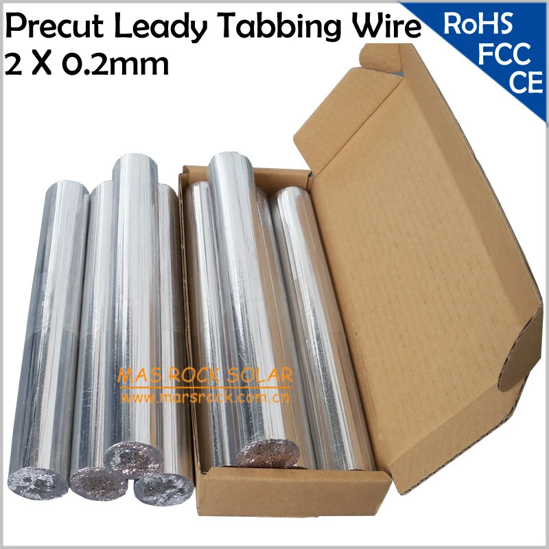 tabbing wire x 24metros cinta de connexion de 2mmx0,2mm celulas solares