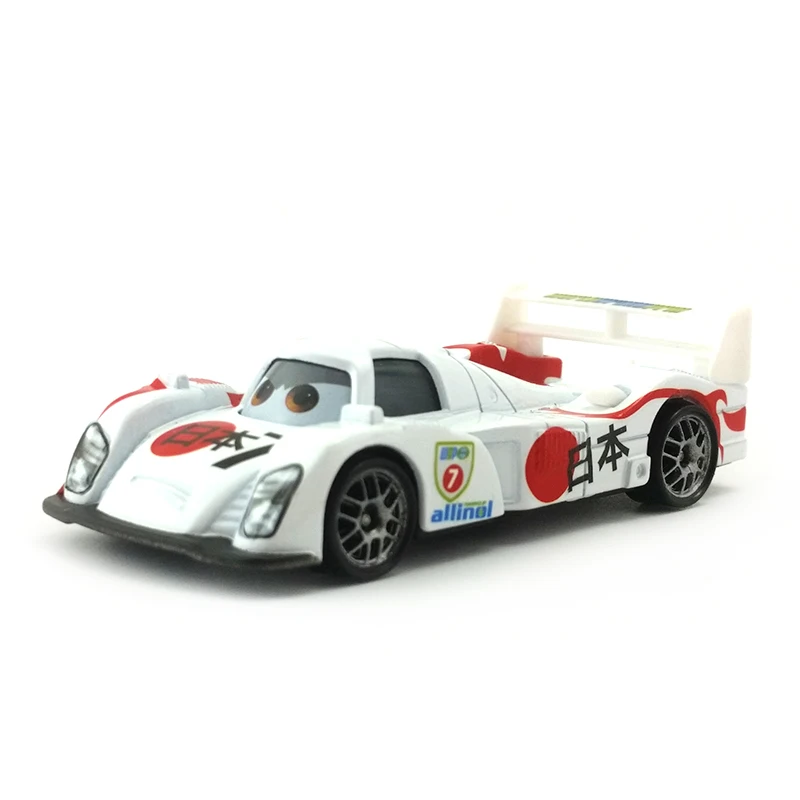 Disney Pixar Cars Racer Франческо Бернулли Карла велосо Шу Тодороки металлическая литая