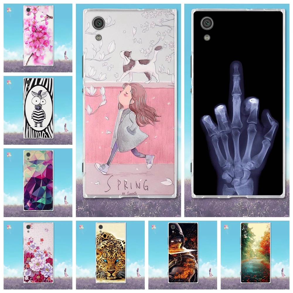 

For Sony Xperia XA1 G3112 G3116 G3121 G3123 XA1 Plus Case Soft TPU For Sony Xperia XA1 Ultra Cover 3D For Sony XA1 Cases Funda
