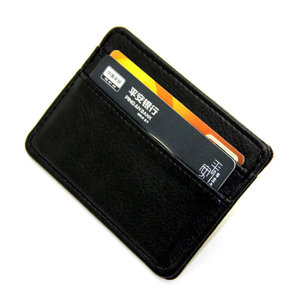 

1 Pcs New Released Upgrade Version Card Holder Slim Bank Credit Card ID Card Holder Case Bag Wallet Holder Money Size: 12*7cm