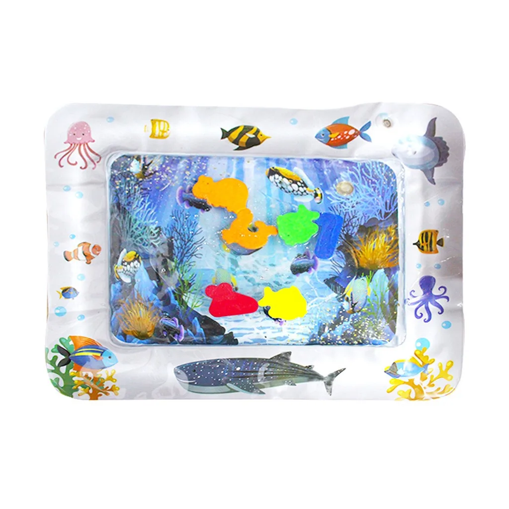 

Inflatable Baby Water Mat Fun Activity Play Center for Children & Infants mini Educational Kid Game Rug For Children Activity