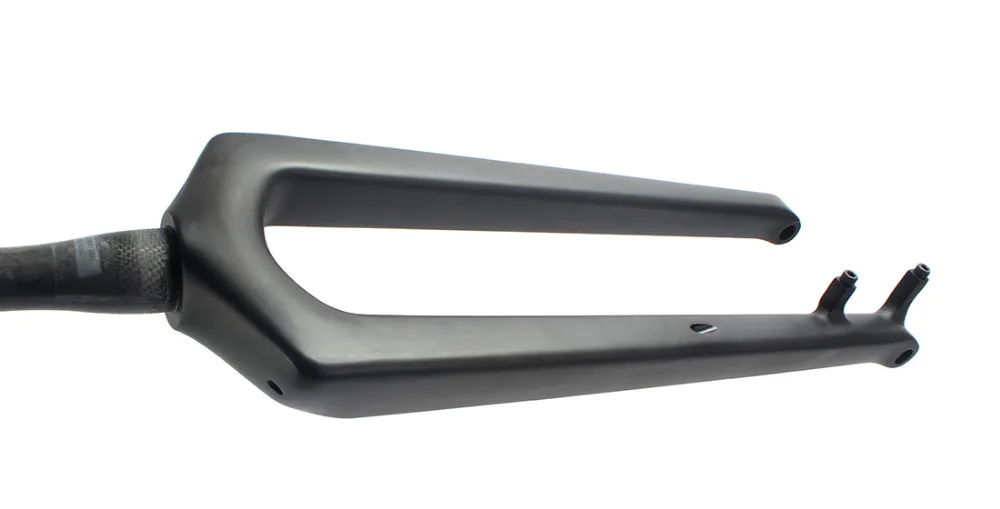 29er Workswell Axle thru Carbon Fork Disc горный велосипед MTB UD матовый Boost PLUS 27 5 +/29 + скошенная
