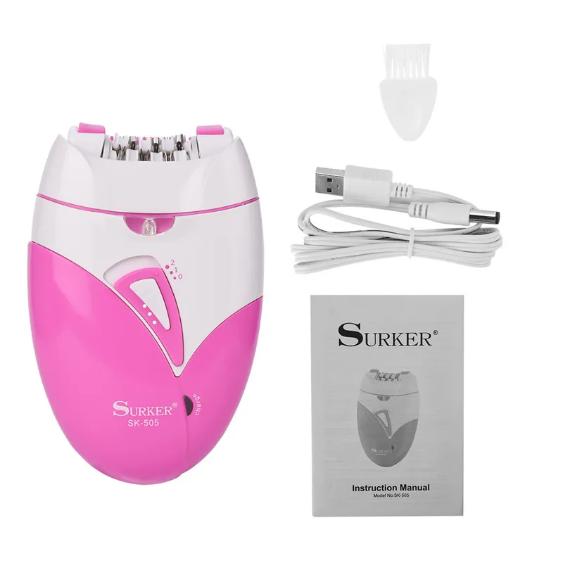 

USB Rechargeable Women Epilator Electric Female Epilator Face Hair Removal Bikini Trimmer Shaving Legs Depilator Body Depilatory