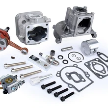 30.5CC 4 болта двигателя(с 30,5 cc цилиндр+ 30.5CC узел коленчатого вала+ ruixing свечи зажигания) для 1/5 rc автомобиля Газа hpi baja 5b