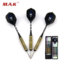 3 шт./лот Высокое качество 25 г Черный скорпион серии Дартс со стальными наконечниками и 2 стиля валов портативная коробка