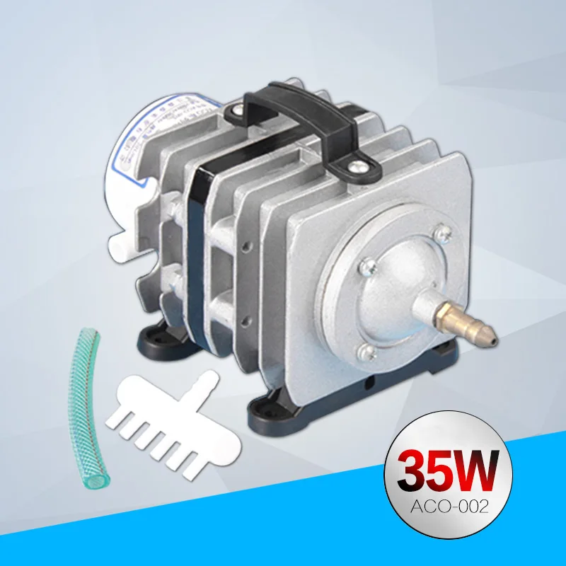 40L/min SUNSUN ACO 002 Commercial Aquarium Air Compressor for Fish Tank Aquaculture Hydroponics