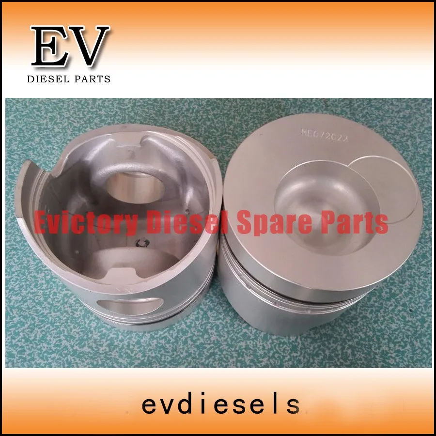 Engine rebuild kit For Mitsubishi 6D14 6D14T piston piston ring