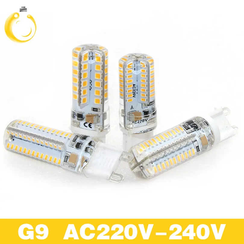 

Lowest price G4 G9 LED Bulb SMD 2835 3014 AC220V led 3W 7W 9W 12W Lampada LED light corn bulb 360 degrees Replace G4 G9 Halogen