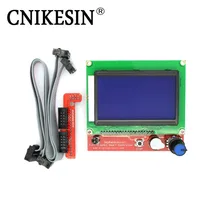 CNKESIN 3D Printer Smart Controller RAMPS 1.4 LCD 12864 Control Panel Blue Screen