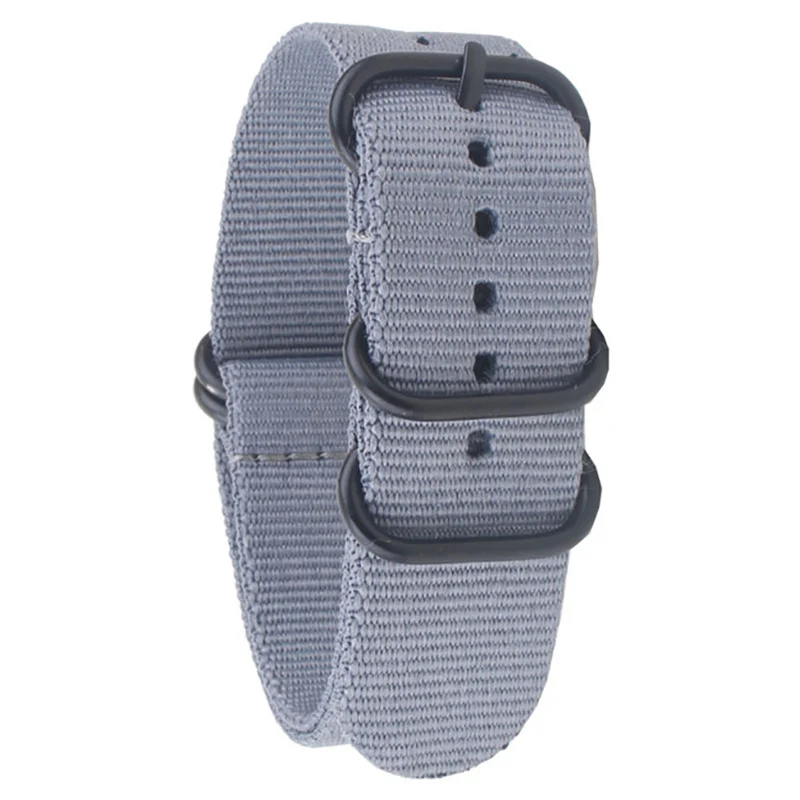 1pcs Nylon Resistant Straps 20mm 22mm 24mm Nylon Band Watch NATO Strap Zulu Watchband Buckle Ring 1pcs Nylon Resistant Straps 20mm 22mm 24mm Nylon Band Watch NATO Strap Zulu Watchband Buckle Ring