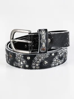 

Black studded Belt