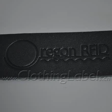 Изготовленные На Заказ Черные настоящие кожаные этикетки для одежды джинсы, пальто, Повседневное платье, ярлык с названием бренда, бытовая текстильная этикетка и бирки