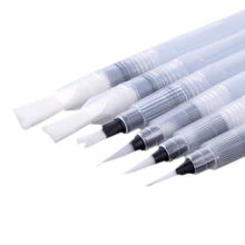 6Pcs/Set Refillable Pilot Water Brush Ink Pen For Watercolour Painting Calligraphy