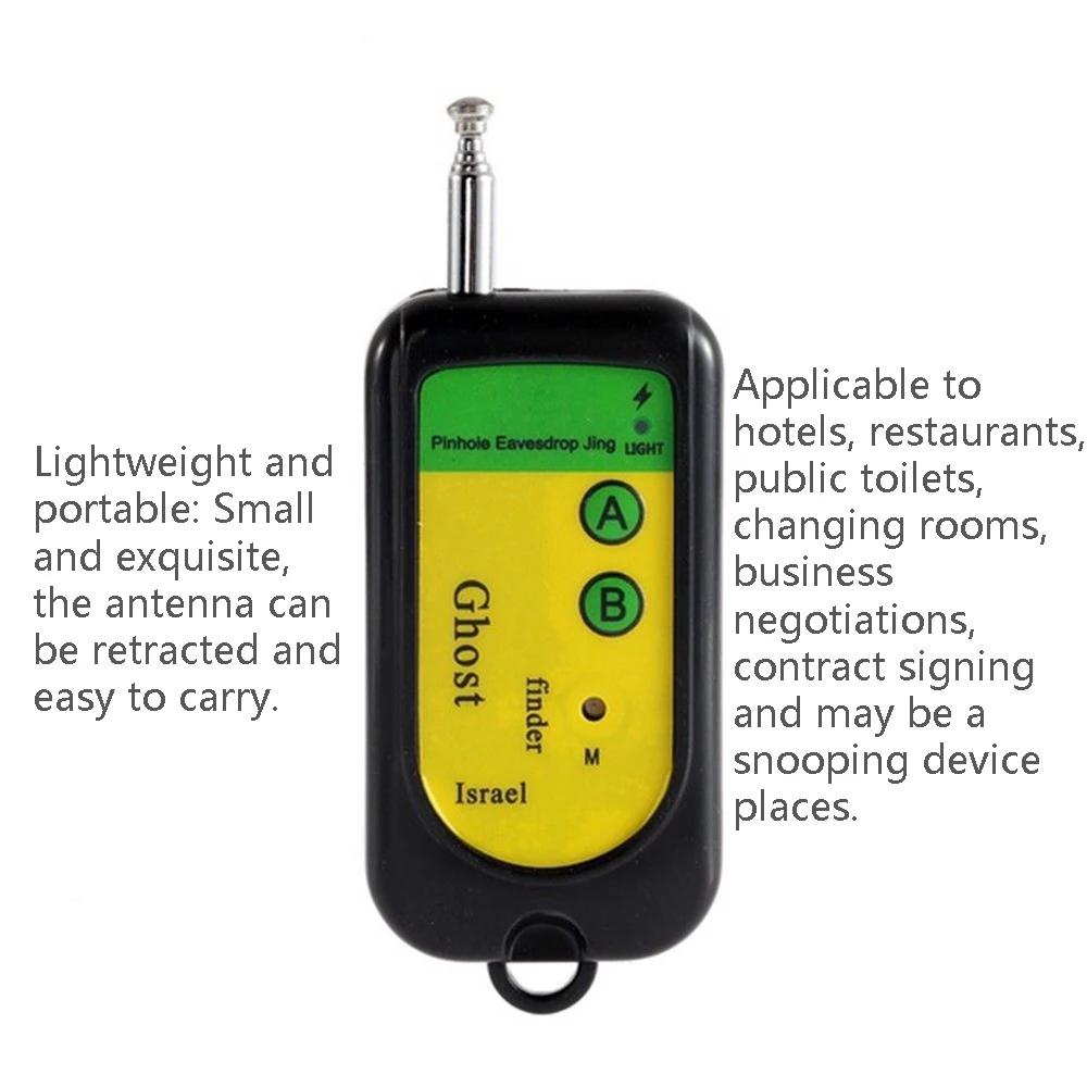 100-2400 МГц GSM сигнализация беспроводной сигнал RF детектор Tracer мини камера Finder Ghost сенсор устройство радиочастотная проверка 1 шт