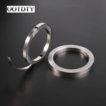 

OOTDTY HOT 10M 5/6MM Nickel Strip Tape For Li 18650 Battery Spot Welding Compatible For Spot Welder Machine
